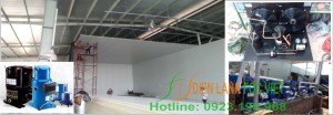 Lắp đặt kho lạnh thực phẩm Lắp đặt kho lạnh thực phẩm