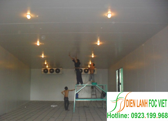lắp đặt kho lạnh nông sản