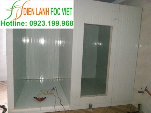 Kho lạnh thực phẩm|Lắp đặt kho lạnh bảo quản thực phẩm tại Cty CP PT Tùng Lâm