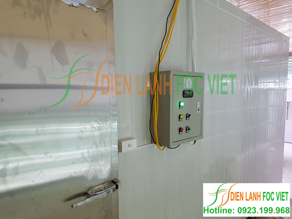 thi công kho lạnh bảo quản tảo xoắn