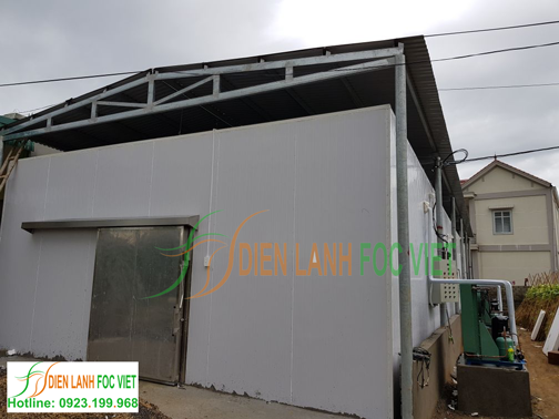 lắp đặt kho lạnh bảo quản bí